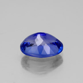 2,42 ctw natürlicher blauer Tansanit, Oval Schliff, VVS