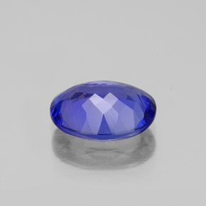 2,32 ctw natürlicher blauer Tansanit, Oval Schliff, VVS