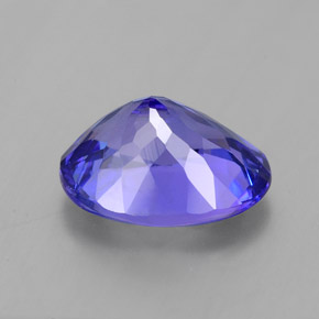 2,26 ctw natürlicher blauer Tansanit, Oval Schliff, VVS-VS