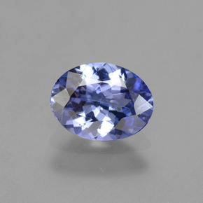 1,22 ctw natürlicher blauer Tansanit, Oval Schliff, VVS-VS