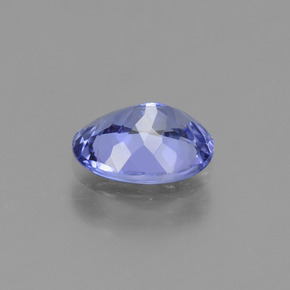 1,22 ctw natürlicher blauer Tansanit, Oval Schliff, VVS-VS