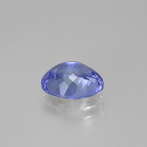2,22 ctw natürlicher blauer Tansanit, Oval Schliff, VVS