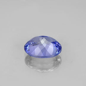 2,10 ctw natürlicher blauer Tansanit, Oval Schliff, VVS-VS