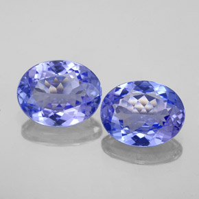  ct natürliche blauer Tansanit-Edelsteine, Oval Schliff, VVS