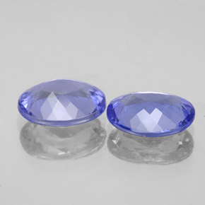  ct natürliche blauer Tansanit-Edelsteine, Oval Schliff, VVS