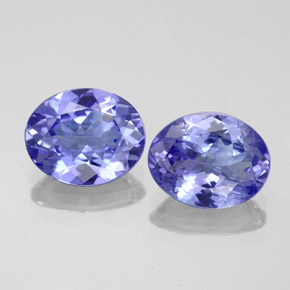  ct natürliche blauer Tansanit-Edelsteine, Oval Schliff, VVS-VS