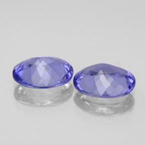  ct natürliche blauer Tansanit-Edelsteine, Oval Schliff, VVS-VS