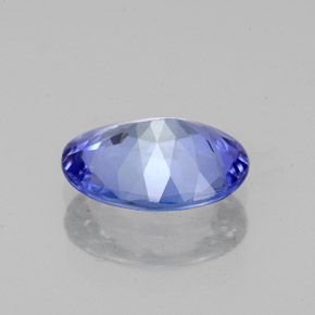 1,51 ctw natürlicher blauer Tansanit, Oval Schliff, VVS