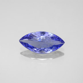 1,33 ctw natürlicher blauer Tansanit, Marquise, VVS-VS