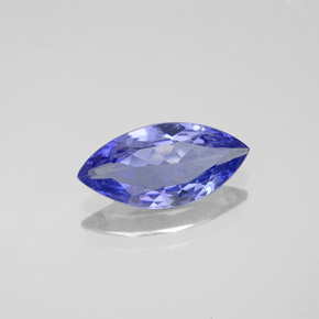 1,33 ctw natürlicher blauer Tansanit, Marquise, VVS-VS