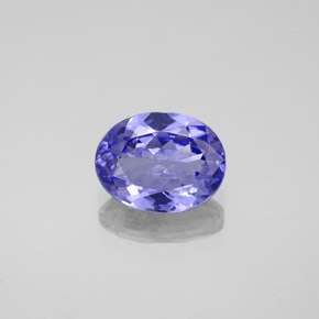1,73 ctw natürlicher blauer Tansanit, Oval Schliff, VVS