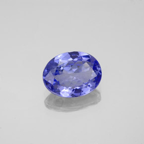 1,73 ctw natürlicher blauer Tansanit, Oval Schliff, VVS