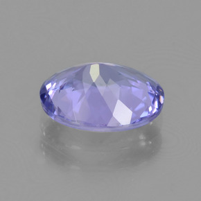 1,96 ctw natürlicher blauer Tansanit, Oval Schliff, VVS