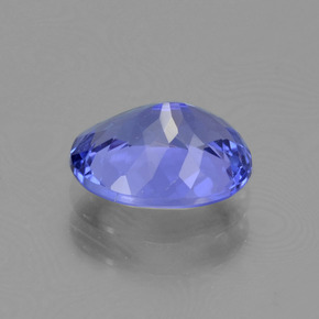 1,62 ctw natürlicher blauer Tansanit, Oval Schliff, VVS-VS
