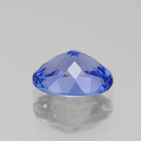 1,52 ctw natürlicher blauer Tansanit, Oval Schliff, VVS