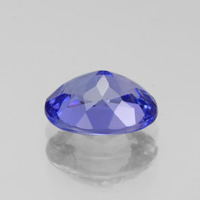 1,54 ctw natürlicher blauer Tansanit, Oval Schliff, VVS