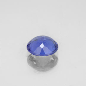 1,36 ctw natürlicher blauer Tansanit, Rundschliff, VVS