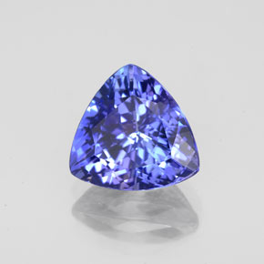 2,45 ctw natürlicher blauer Tansanit, Trillion, VVS