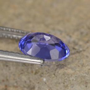 1,39 ctw natürlicher blauer Tansanit, Oval Schliff, VS-SI