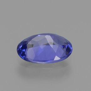 1,26 ctw natürlicher blauer Tansanit, Oval Schliff, VVS-VS