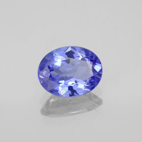1,46 ctw natürlicher blauer Tansanit, Oval Schliff, VVS