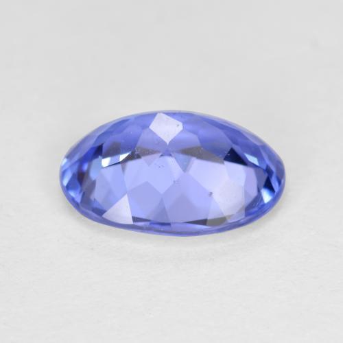 1,46 ctw natürlicher blauer Tansanit, Oval Schliff, SI