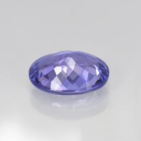 9,17 ctw natürlicher Intensives Violettblau Tansanit, Oval Schliff, SI