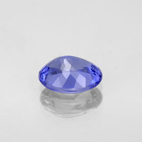 1,48 ctw natürlicher blauer Tansanit, Oval Schliff, VVS