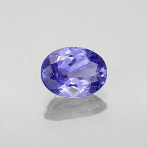 1,43 ctw natürlicher blauer Tansanit, Oval Schliff, VVS