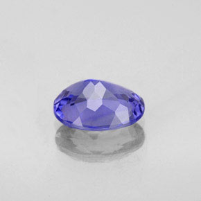 1,43 ctw natürlicher blauer Tansanit, Oval Schliff, VVS