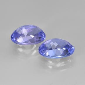 3,32 ct natürliche blauer Tansanit-Edelsteine, Oval Schliff, VVS