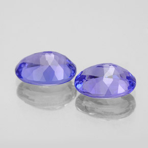  ct natürliche blauer Tansanit-Edelsteine, Oval Schliff, VVS