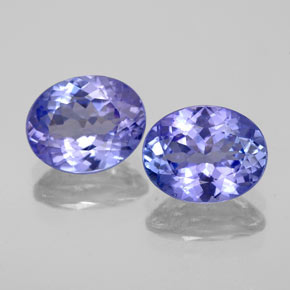  ct natürliche blauer Tansanit-Edelsteine, Oval Schliff, VVS-VS