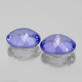  ct natürliche blauer Tansanit-Edelsteine, Oval Schliff, VVS-VS