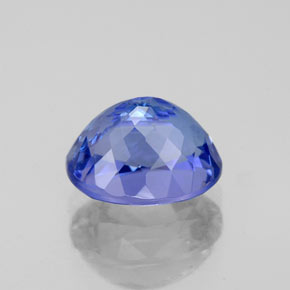 2,62 ctw natürlicher blauer Tansanit, Oval Schliff, SI
