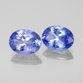  ct natürliche blauer Tansanit-Edelsteine, Oval Schliff, VS-SI