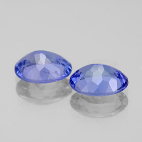 ct natürliche blauer Tansanit-Edelsteine, Oval Schliff, VS-SI