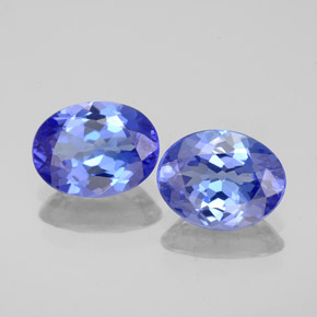  ct natürliche blauer Tansanit-Edelsteine, Oval Schliff, VVS