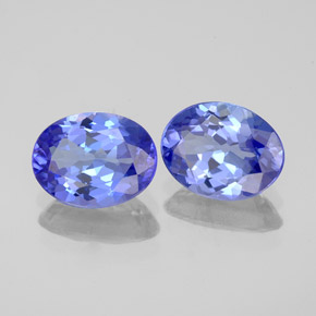  ct natürliche blauer Tansanit-Edelsteine, Oval Schliff, VVS