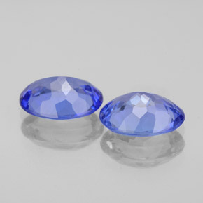  ct natürliche blauer Tansanit-Edelsteine, Oval Schliff, VVS