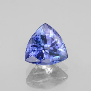1,50 ctw natürlicher blauer Tansanit, Trillion, VVS