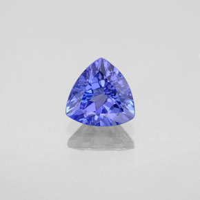 0,95 ctw natürlicher blauer Tansanit, Trillion, VVS