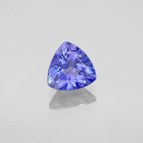 0,95 ctw natürlicher blauer Tansanit, Trillion, VVS