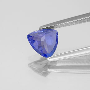 0,89 ctw natürlicher blauer Tansanit, Trillion, VS-SI