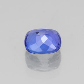 1,00 ctw natürlicher blauer Tansanit, Kissenschliff, VVS