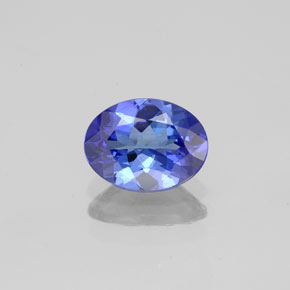 1,12 ctw natürlicher blauer Tansanit, Oval Schliff, VVS