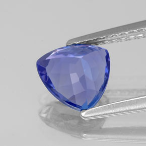 1,20 ctw natürlicher blauer Tansanit, Trillion, VS