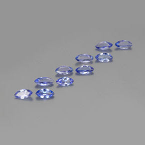 3,37 ct natürliche blauer Tansanit-Edelsteine, Marquise, VS-SI