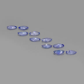 3,37 ct natürliche blauer Tansanit-Edelsteine, Marquise, VS-SI