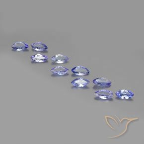 3.12 ct natürliche Intensives Blau Tansanit-Edelsteine, Marquise, VS-SI